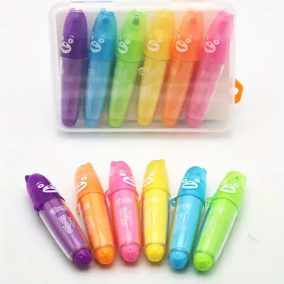 Cute Mini Bear Highlighter Pen Box